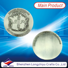 Moneda en blanco brillante de la moneda del estaño con el precio barato (LZY1300042)